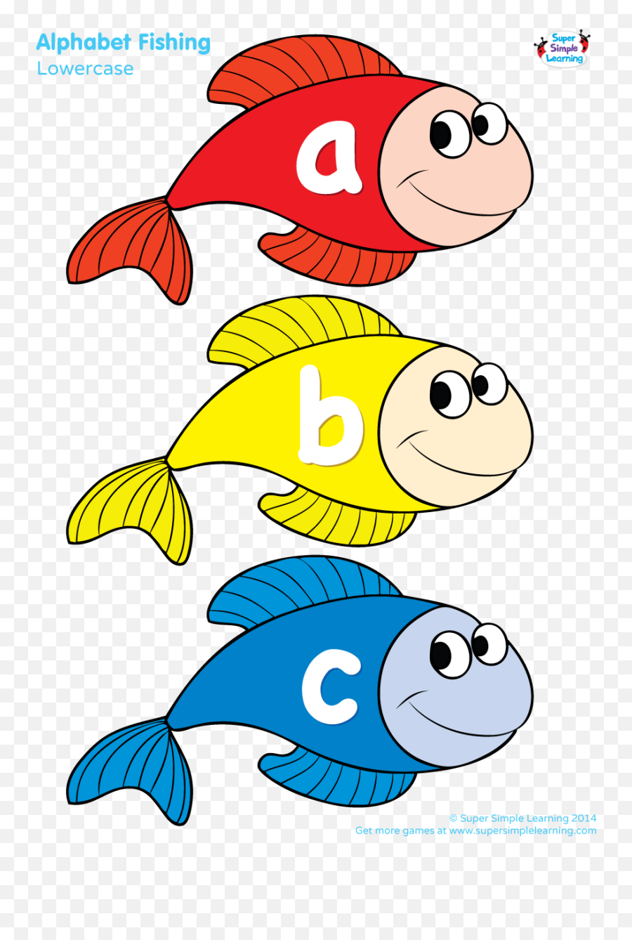 Lowercase Alphabet Fishing Game - Alphabet Fishing Game Printable Emoji,Fish Emotions