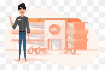 How To Sell A Motorcycle Ultimate - Illustration Emoji,Couple Guy Emotions Fix Motorbike