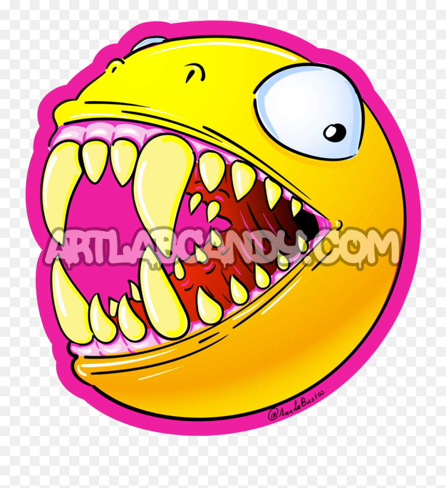Thicc - Wide Grin Emoji,Candy Queen Emoji