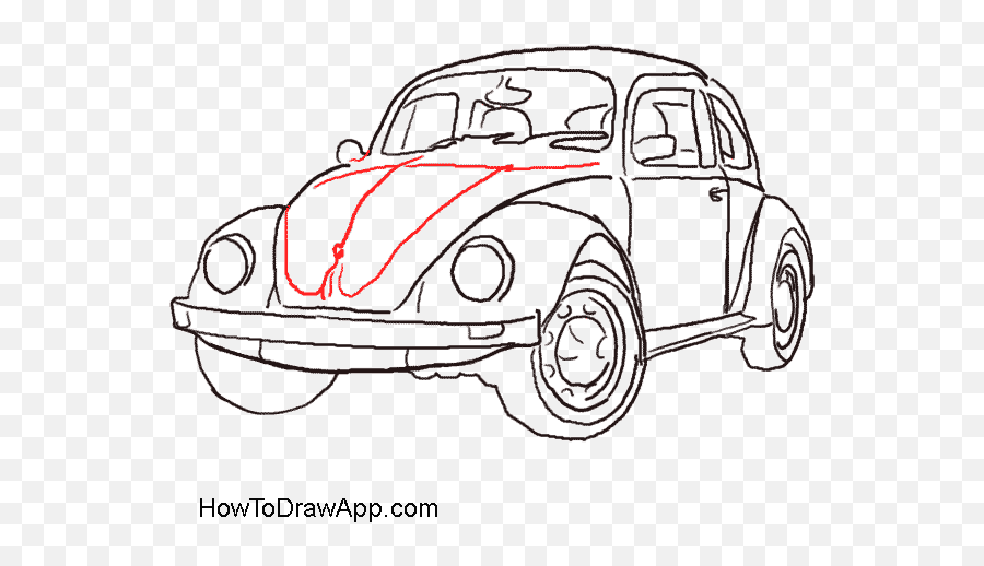 Free Cartoon Cars Black And White - Draw A Trams Am Emoji,Car Emoticon Draw