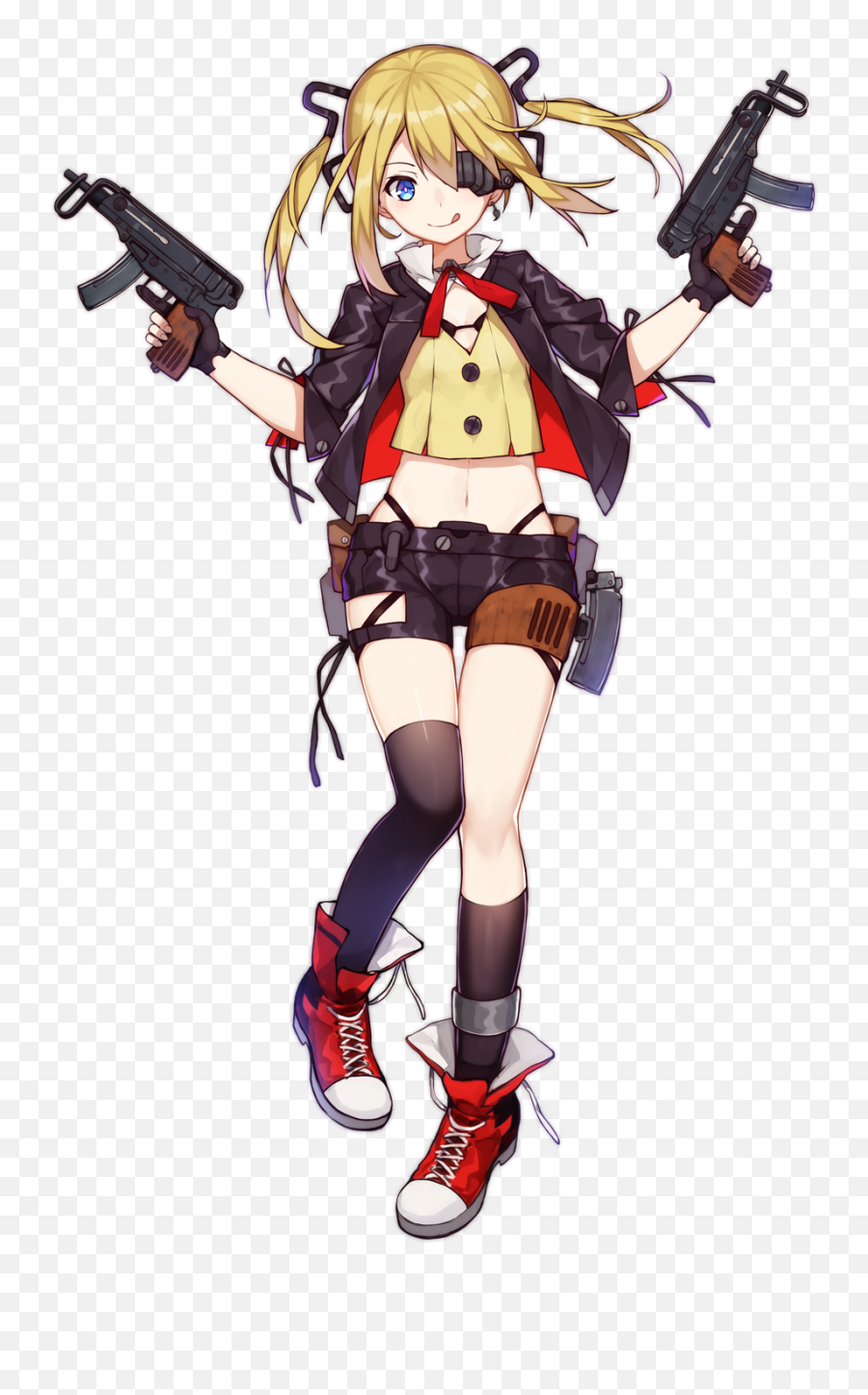 Anime Girls Guns - Girls Frontline Vz 61 Emoji,Anime Emotion Detector Gun