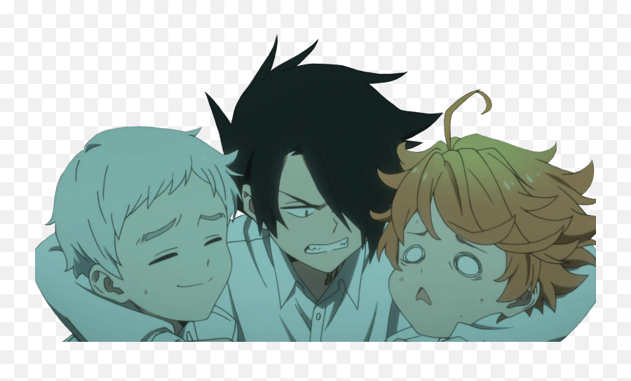 Edited - Promised Neverland Cute Emma Ray And Norman Emoji,Izaya Emoticon