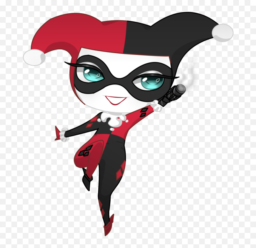 Harley Quinn By Capmi On Deviantart - Harley Quinn Cute Joker Emoji,The Emojis Harley Quinn Drawings