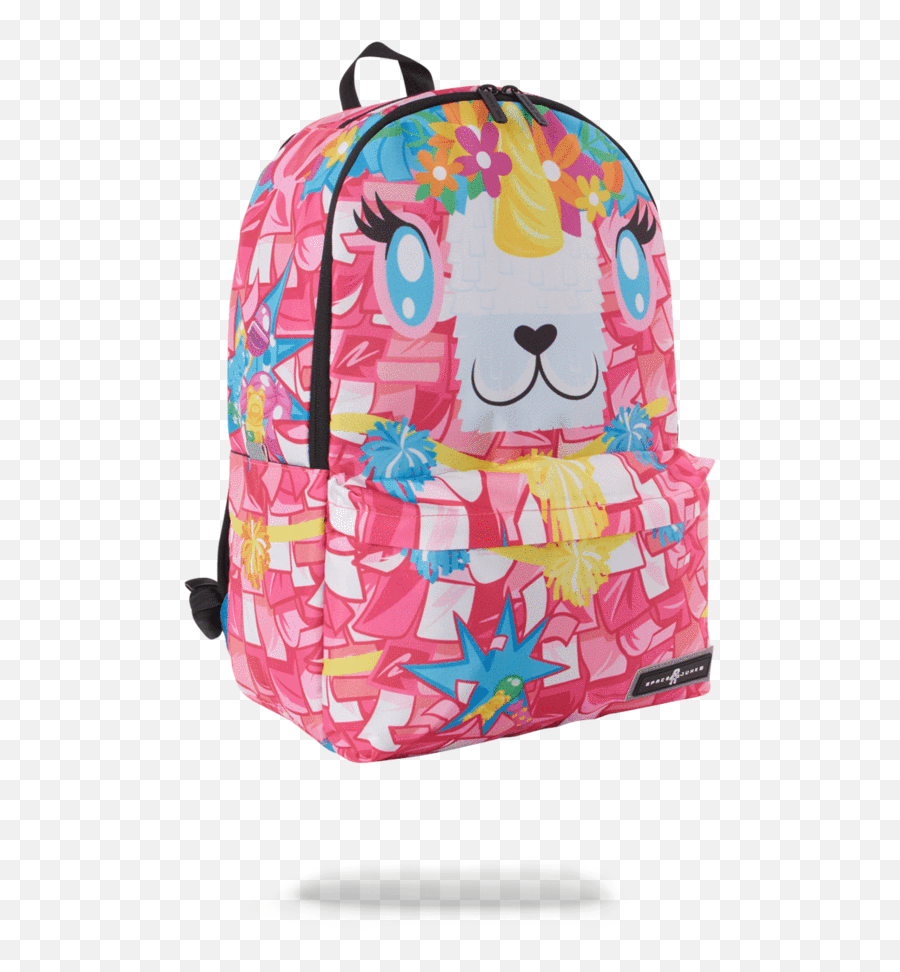Llama Pinata Backpack - Hiking Equipment Emoji,Cute Emoji Backpacks For Girls 8