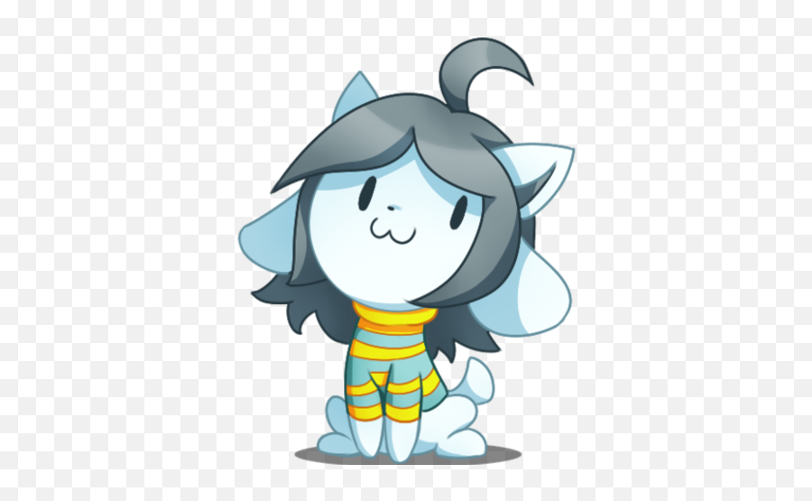 Undertale - Temmie Undertale Emoji,Temmie Undertale Emoticon