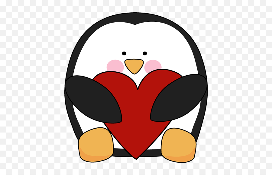 Clip Art Valentines Valentine Clipart - Love Penguin Emoji,Jirafe Emojis Png