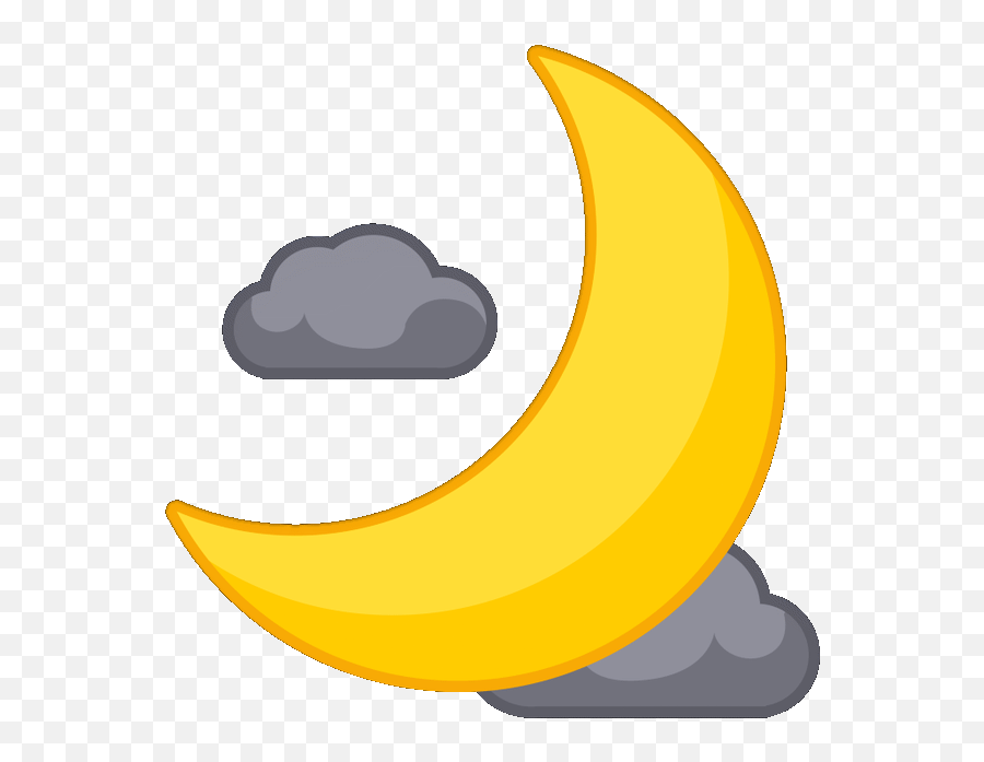 Top Clouds Stickers For Android Ios - Moon Gif Clip Art Emoji,Moon Emoji Gifts