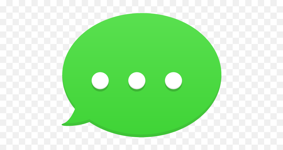Icon For Text Messages - Message Icon Green Png Emoji,Emoticons For Text Messages