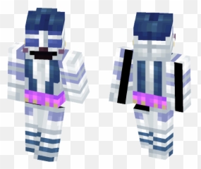 Download Fnaf Sister Location - Ballora Minecraft Skin For Emoji,Derp Emoji Skull Minecraft