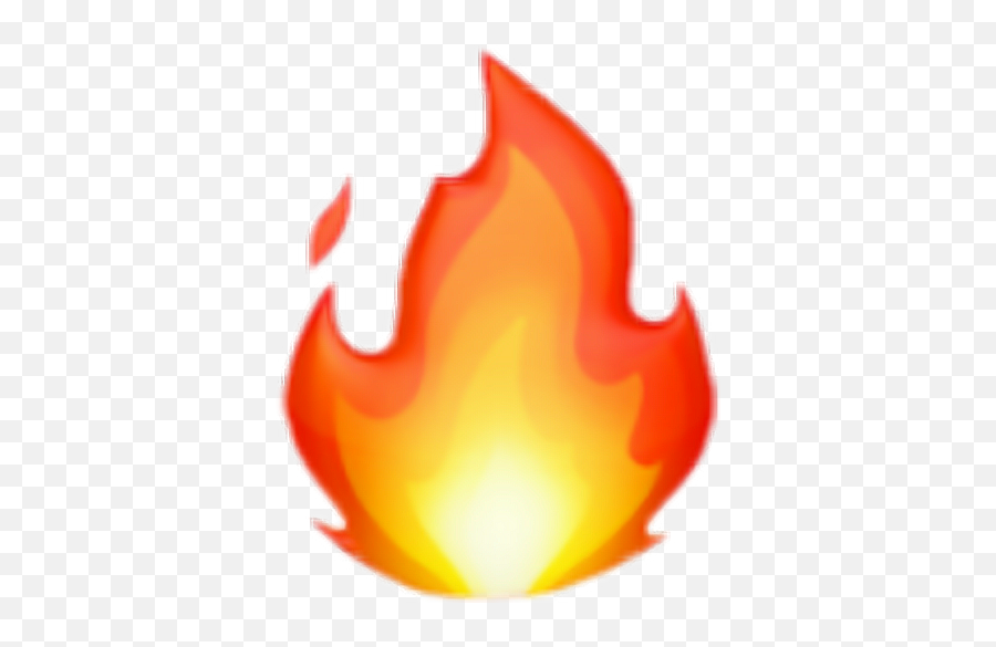 Emoji Fuego Ios Calor Rojo Freetoedit - Emoji Fuoco Fire Emoji Sticker,How To Edit Emoji On Iphone
