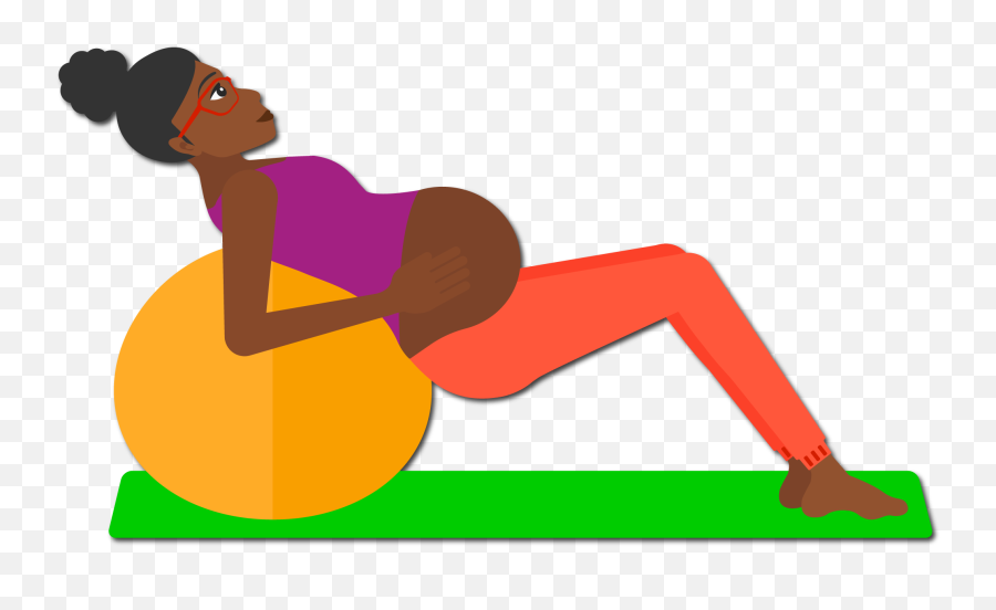 Pregnant Exercise Transparent Graphic Clipart - Full Size Emoji,Pregnatn Emoji