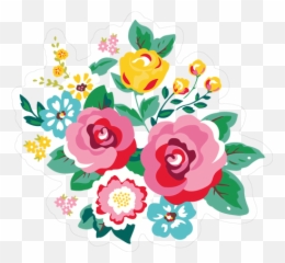 Flower Bunch 2 Print U0026 Cut File Emoji,Silhouette Family Emoji