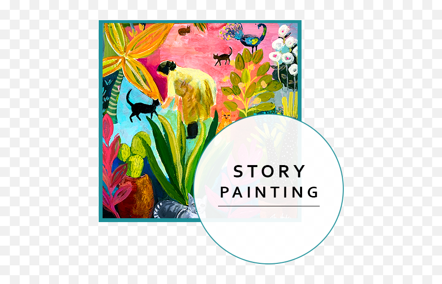 Story Painting - Tracy Verdugo Art Painting Emoji,Paintings That Show Emotion