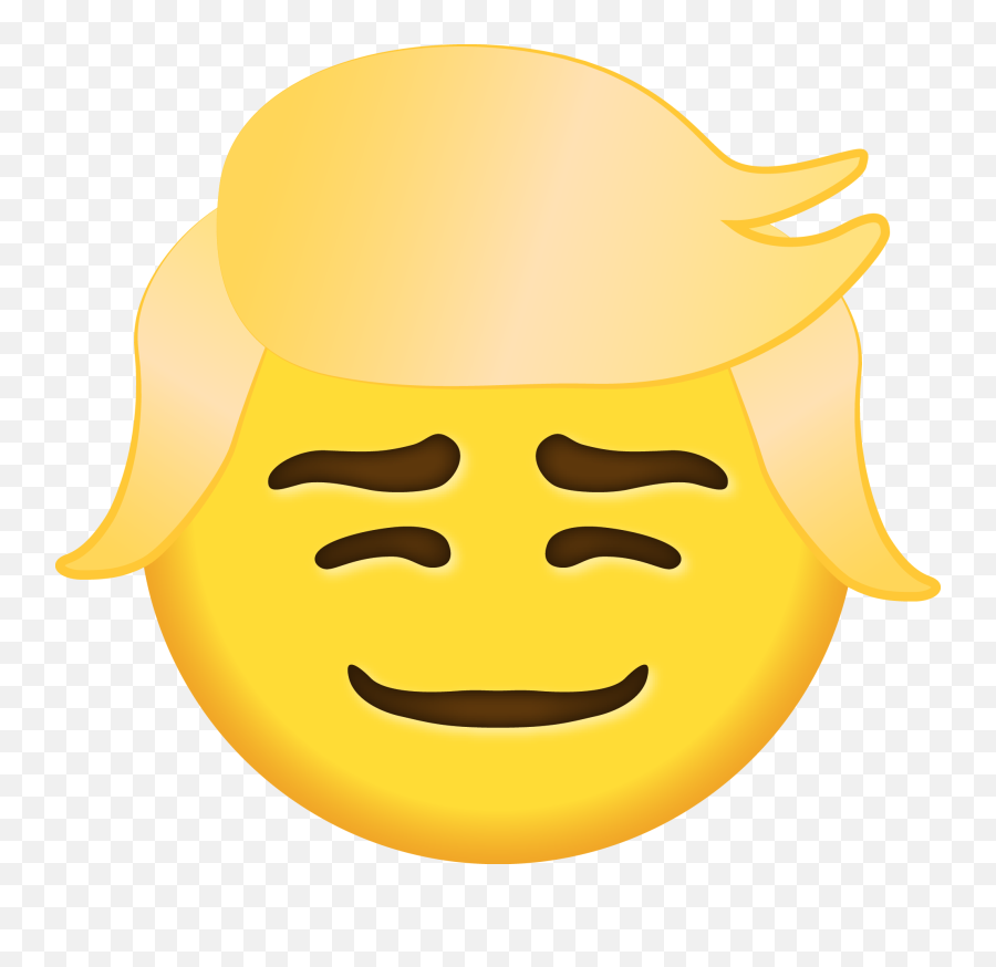 Yiaytrump Hashtag - Happy Emoji,Donald Trump Emoji