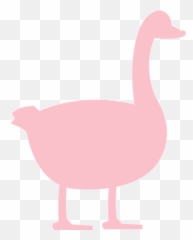 Pink Duck 2 Icon - Pink Goose Icon Transparent Emoji,Duck Emoticon Text