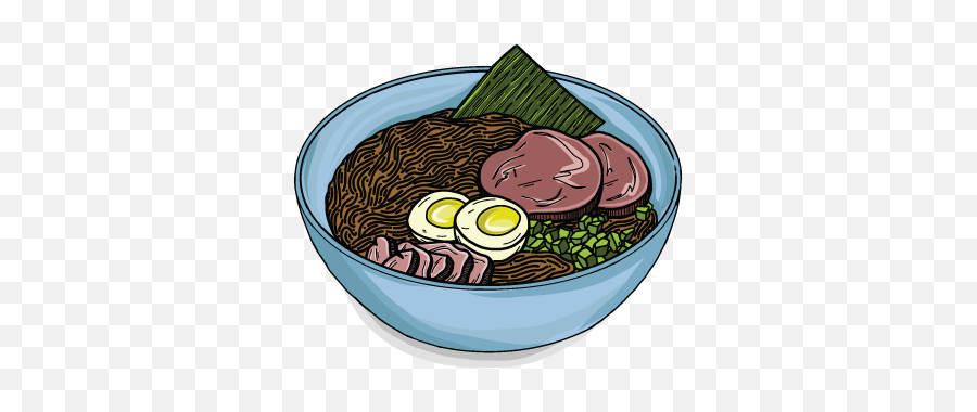 Ramen Love - Bowl Emoji,Narutomaki Emoji