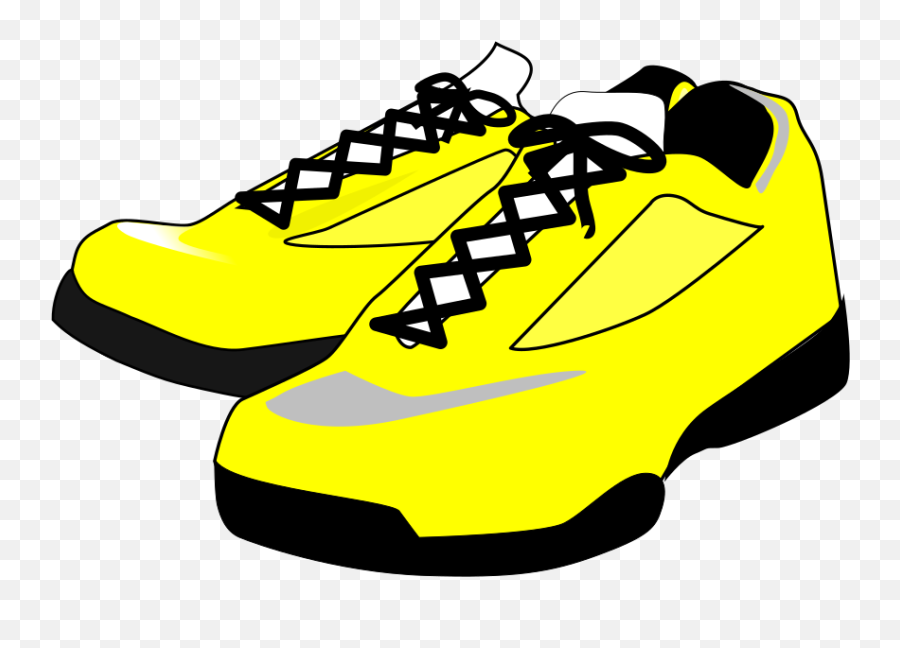 Running Shoes Png Svg Clip Art For Web - Download Clip Art Running Shoes Clipart Transparent Emoji,Emoji Tennis Shoes