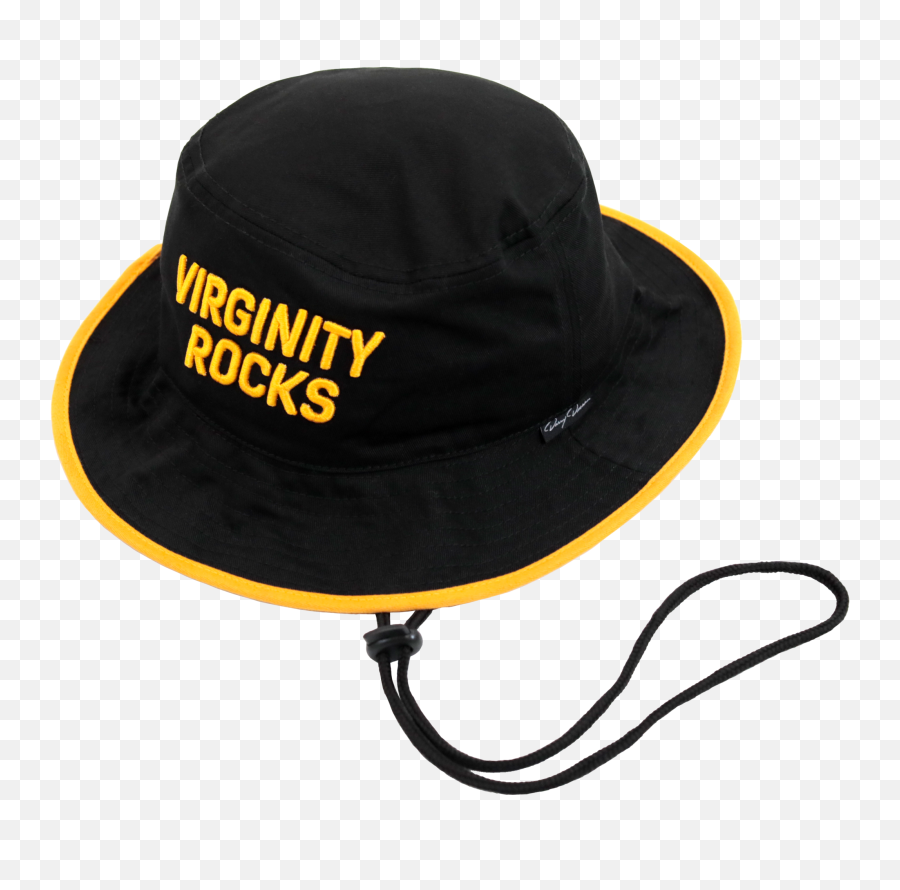 Virginity Rocks Black Bucket Hat - Danny Duncan Bucket Hat Emoji,Emoji Bucket Hat Amazon