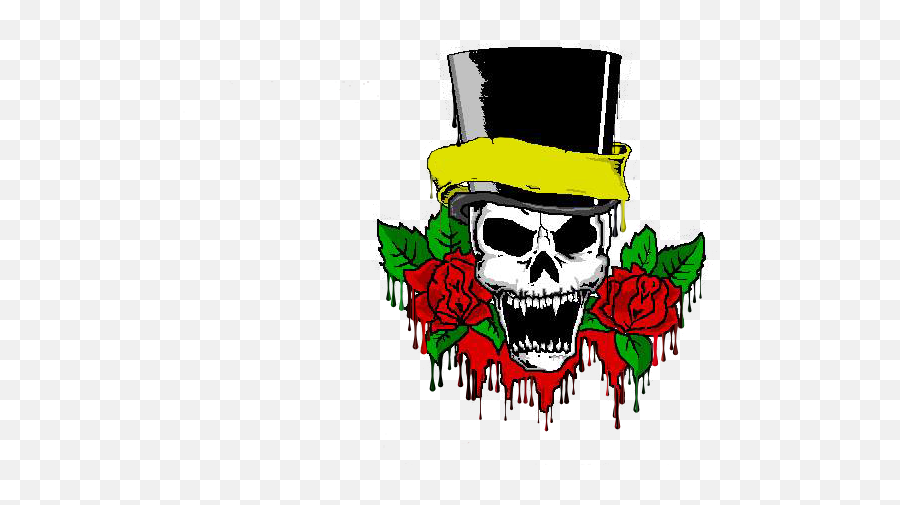 Guns N Roses Logo Drip - Gun N Rose Vector Emoji,Guns N Roses Emoji