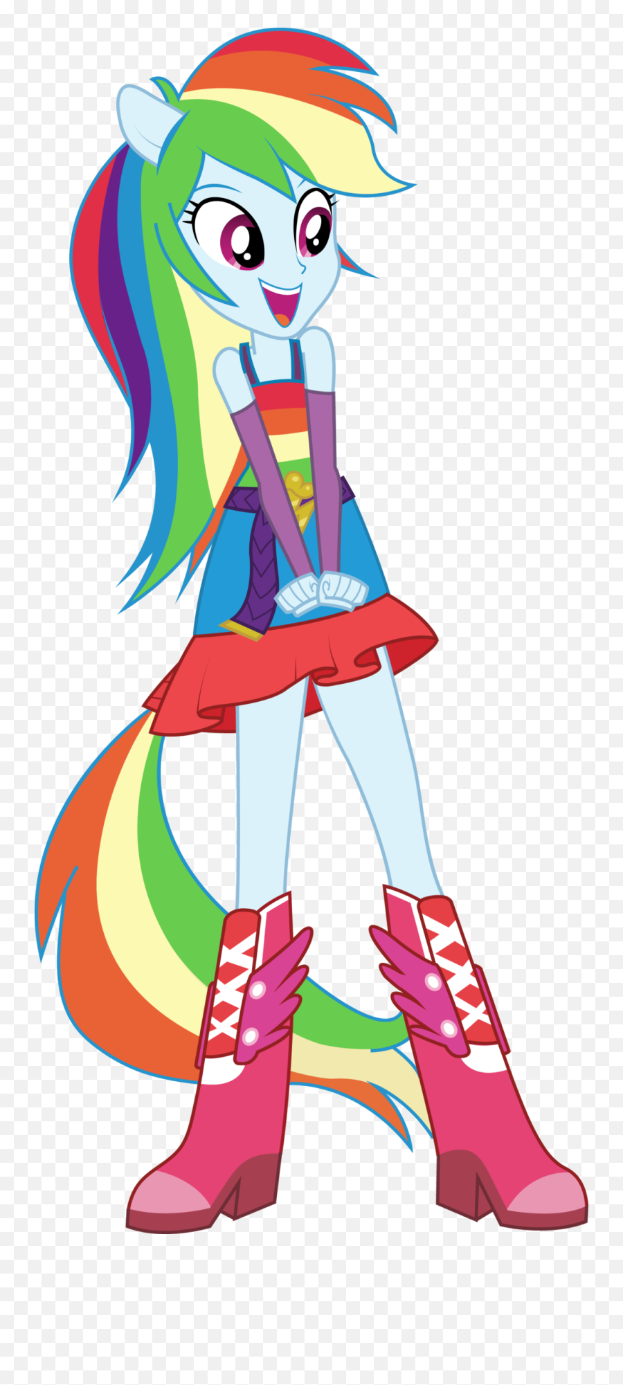 Rainbow Dash Hates Insert Girly Thing - Rainbow Dash Equestria Girls Dance Emoji,Rainbow Emoji Dress