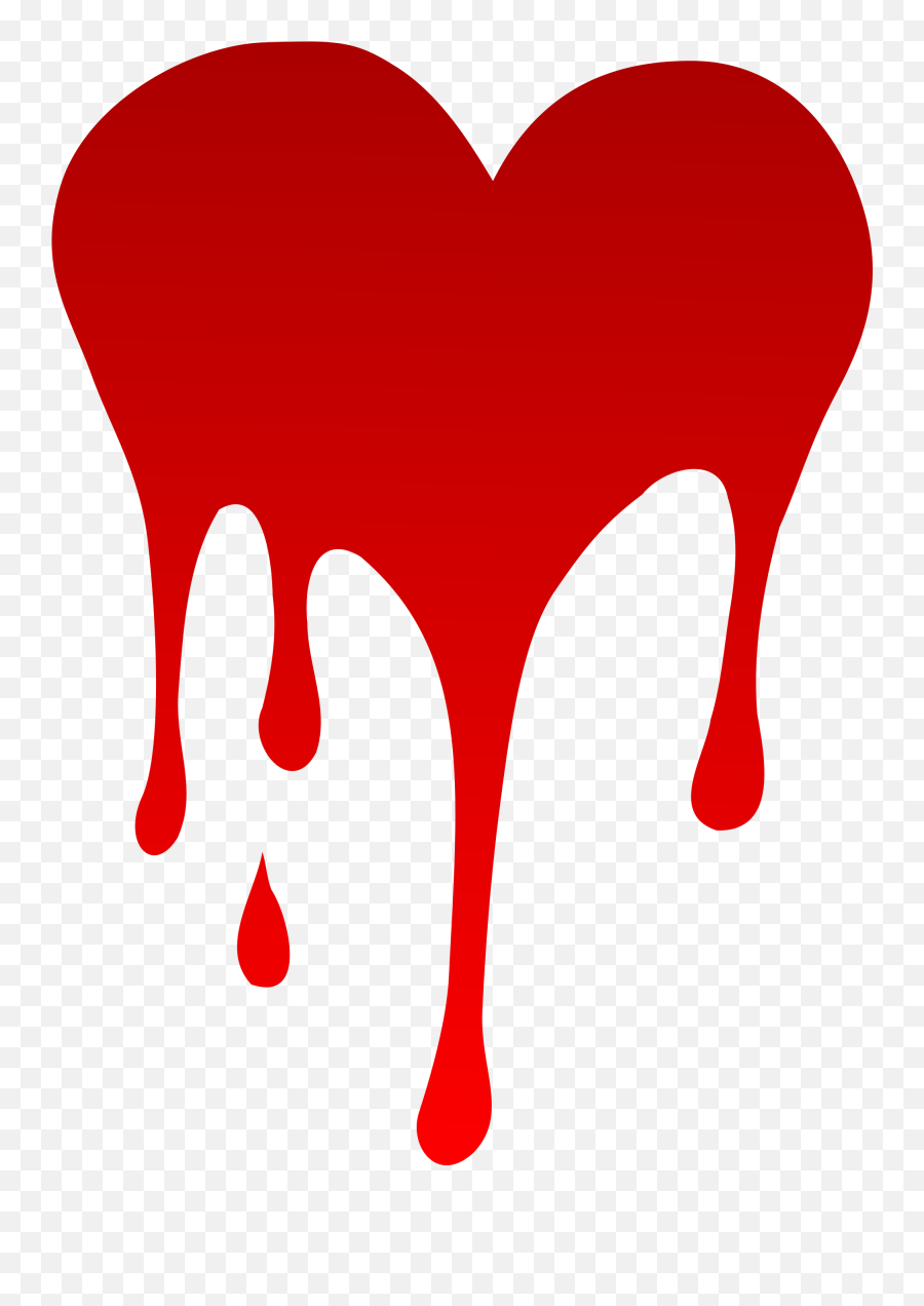 Free Download - Dripping Heart Png Transparent Cartoon Heart Drip Svg Emoji,Drip Emoji Png