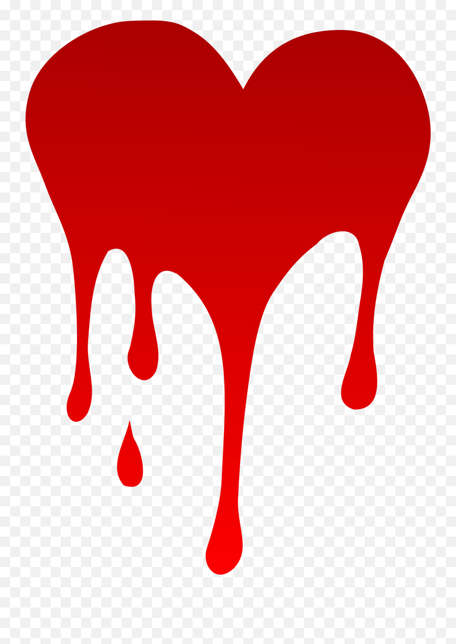 Heart Blood PNG Transparent Images Free Download