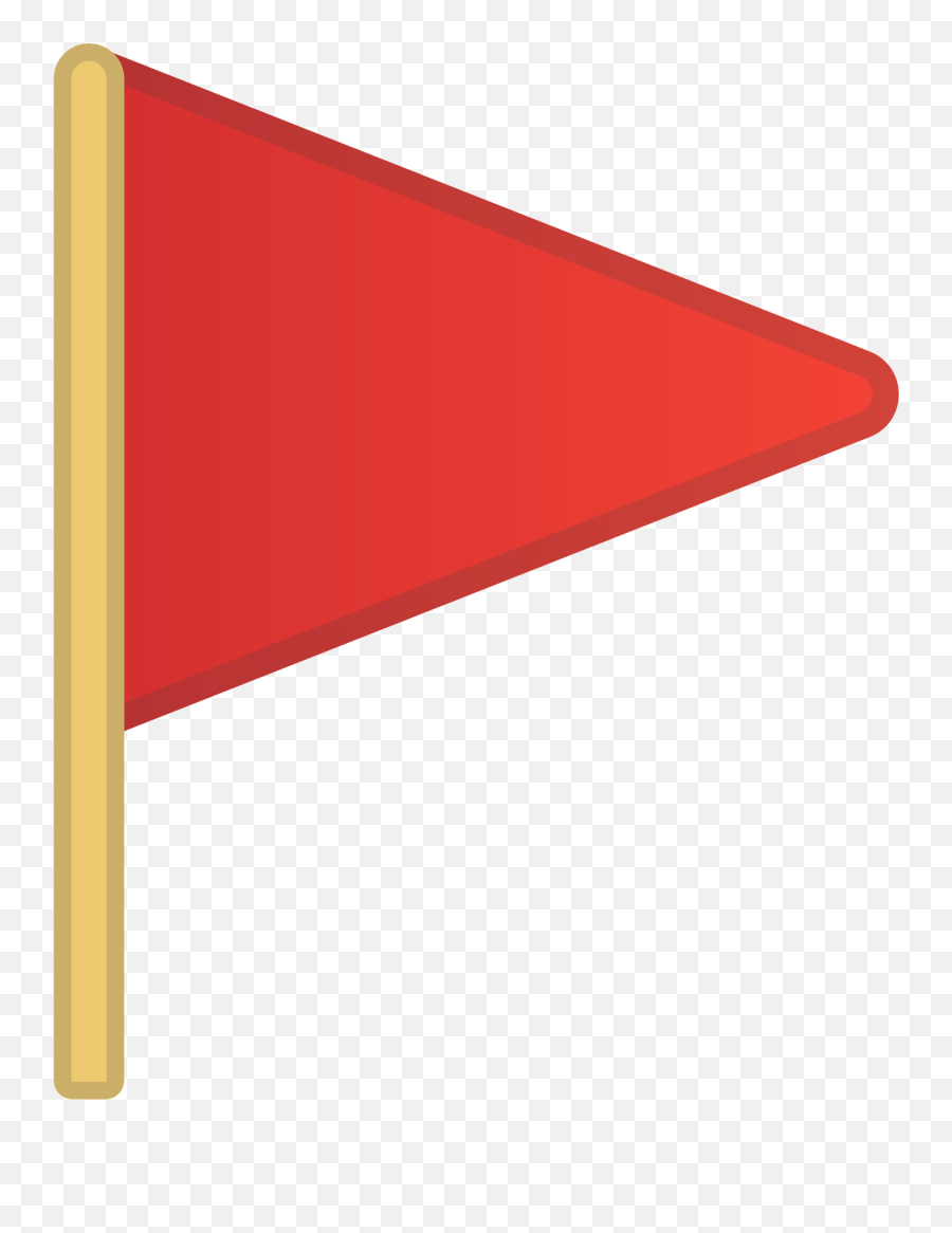 Triangular Flag Emoji Meaning With - Bandera Roja Emoji,Flag Emoji