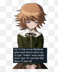 10000 Best Danganronpa Images On Pholder Danganronpa - Chihiro Fujisaki Emoji,Look At My Dab Emoji
