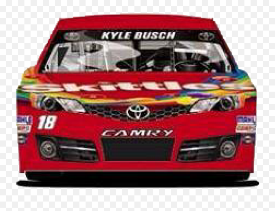 Kylebusch Skittles Nascar Candy Sticker - Kyle Busch Transparent Car Emoji,Kyle Busch Emoji