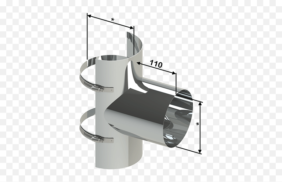 Sattelstück Edelstahlschornstein - Sattelstück Dn 120 Edelstahl Emoji,Skantherm Emotion M Angebot