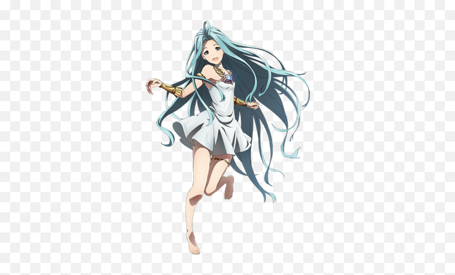 Lyria - Granblue Fantasy Anime Haracters Emoji,Anime Girl Can See Emotions As Colors Action