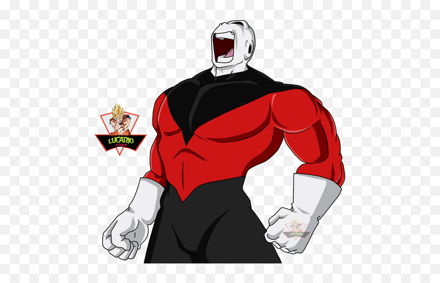 Would Win Mr - Jiren Laughing Emoji,Jiren Half Emotion