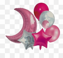 Bouquet Luna X 6 - Balloon Emoji,Emoji De La Luna Negra