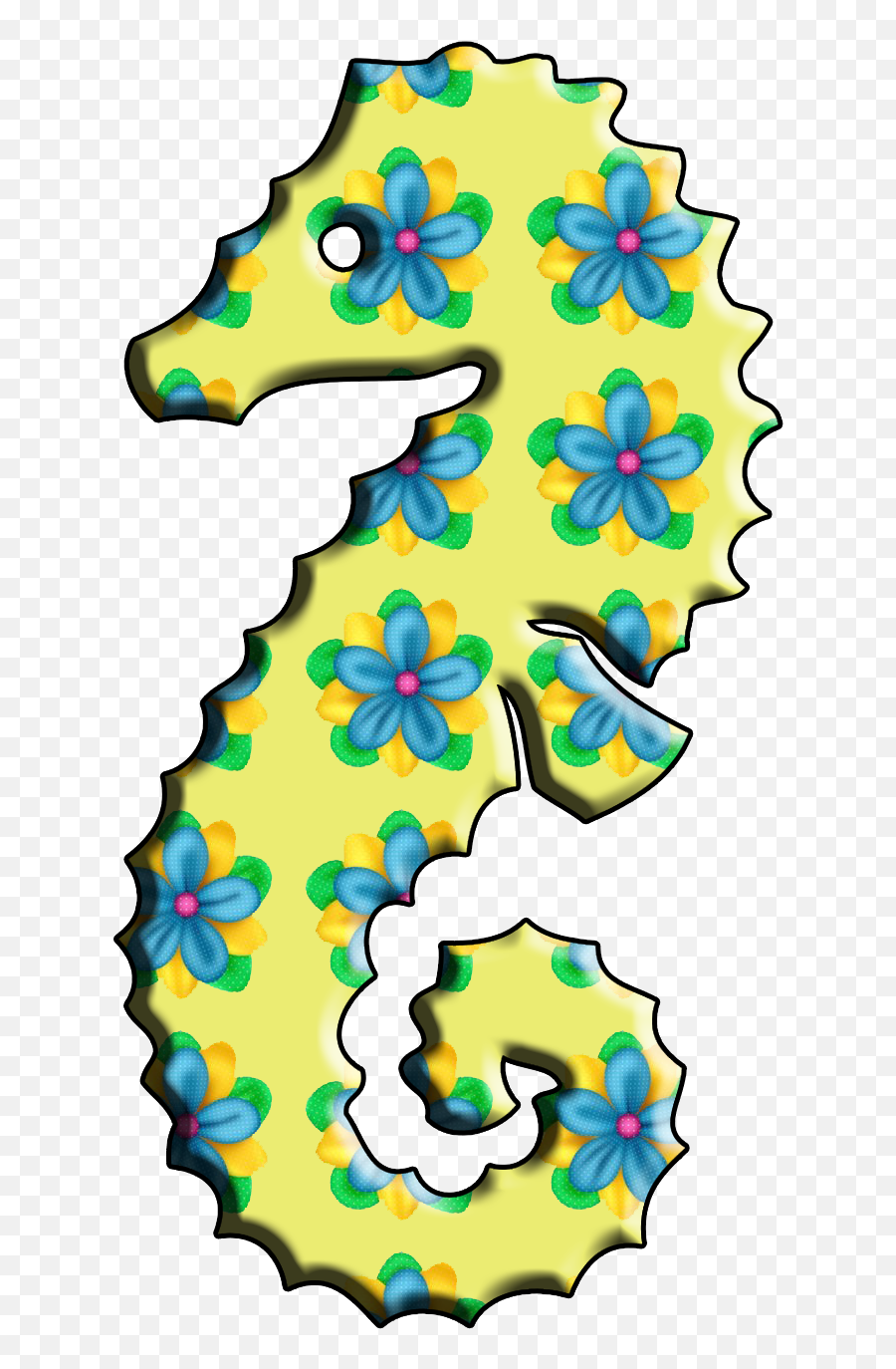 Sfghandmade Seahorse Sea Sticker - Northern Seahorse Emoji,Fish Horse Emoji