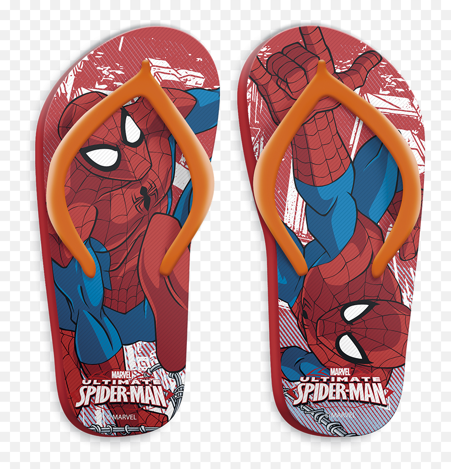 Flip Flops Spiderman - Ultimate Spider Man Web Warriors Emoji,Emoji Slippers Justice
