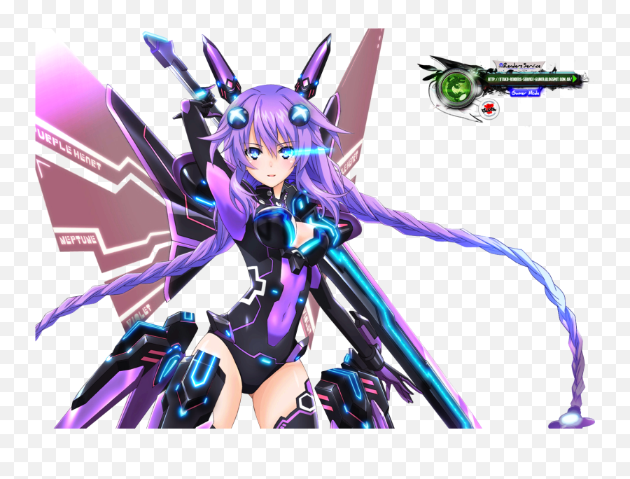 A - Purple Heart Hyperdimension Neptunia Neptune Emoji,Neptune Hyperdimension Emotion