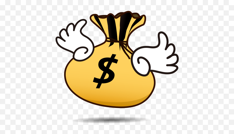 Money With Wings - Money Bag With Wings Emoji,Money Emoji