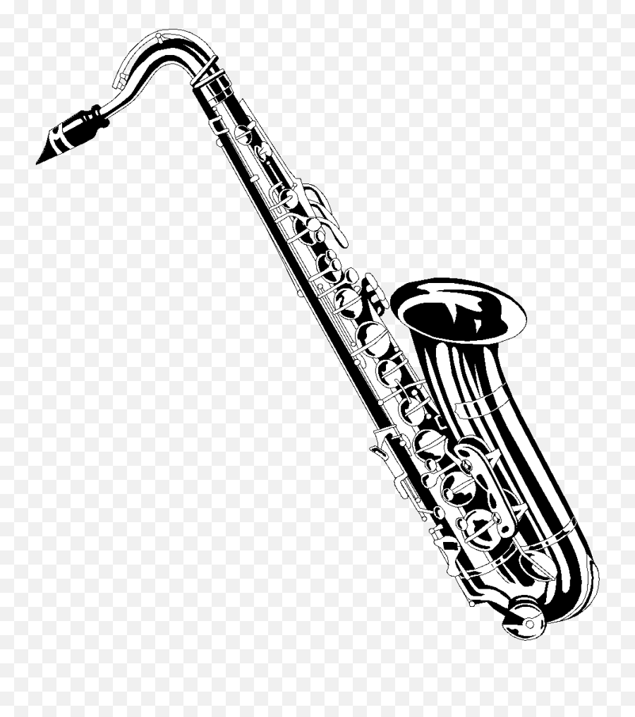 Alto Saxophone Clip Art Baritone - Music Instruments Hd Png Emoji,Bottle Trumpet Sax Emoji