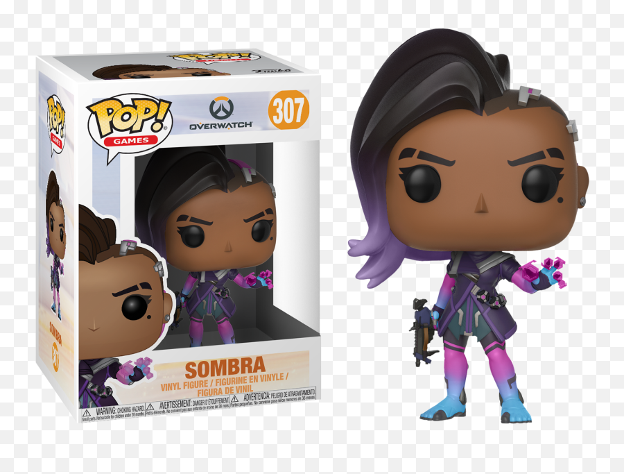 Funko Pop Overwatch Sombra - Overwatch Sombra Pop Emoji,Overwatch Sombra Emojis