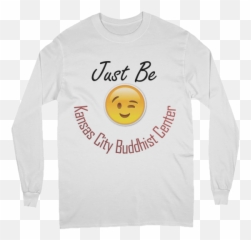 Kcbc Just Be Long Sleeve T - Monalisa Emoji,Long Neck Emoticon