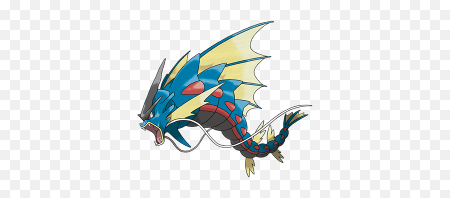 Magikarp To Mew Characters - Pokemon Mega Gyarados Emoji,Goomy Emoticon