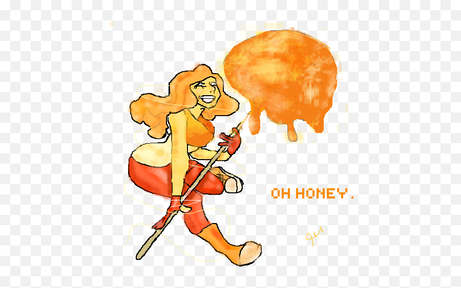 Oc Based On Honey Contest - Pixilart Fictional Character Emoji,Honey Nut Cheerios Cheerios Emoji