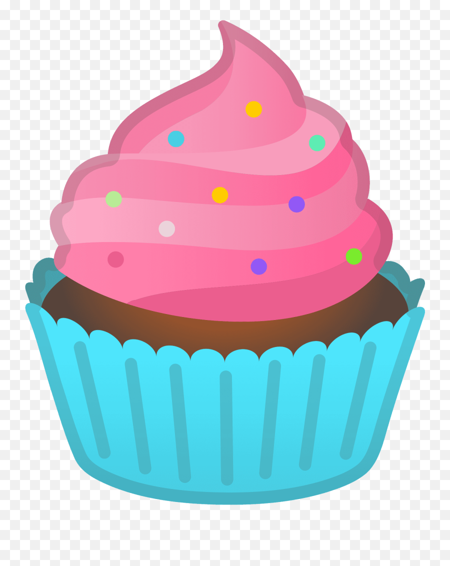 Cupcake Emoji - Google Cupcake Emoji,Cake Emoji