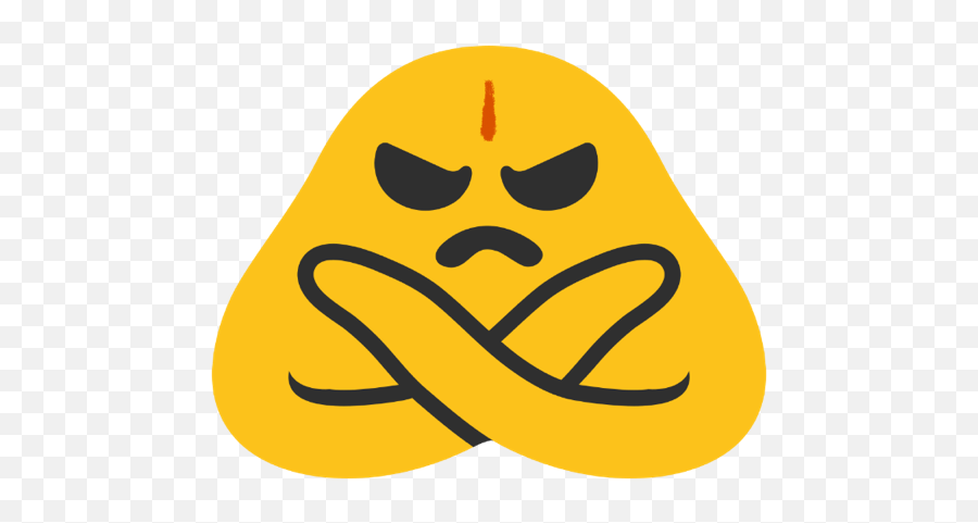 Fileemoji U1f645svg - Wiktionary Android Transparent Angry Emoji,How To Do Emoticons In Illustrator