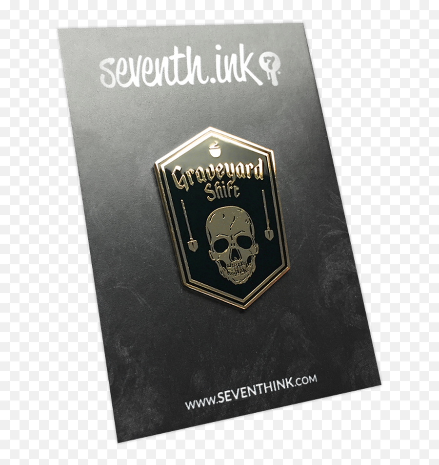 Graveyard Shift Enamel Pin - Language Emoji,Graveyard Shift Emojis