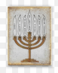 Menorah - Menorah Emoji,Chanukah Menorah Emoticon