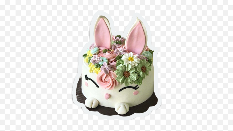 Cute Birthday Cakes By Julian Brown Emoji,Emoticon Cake Bunny