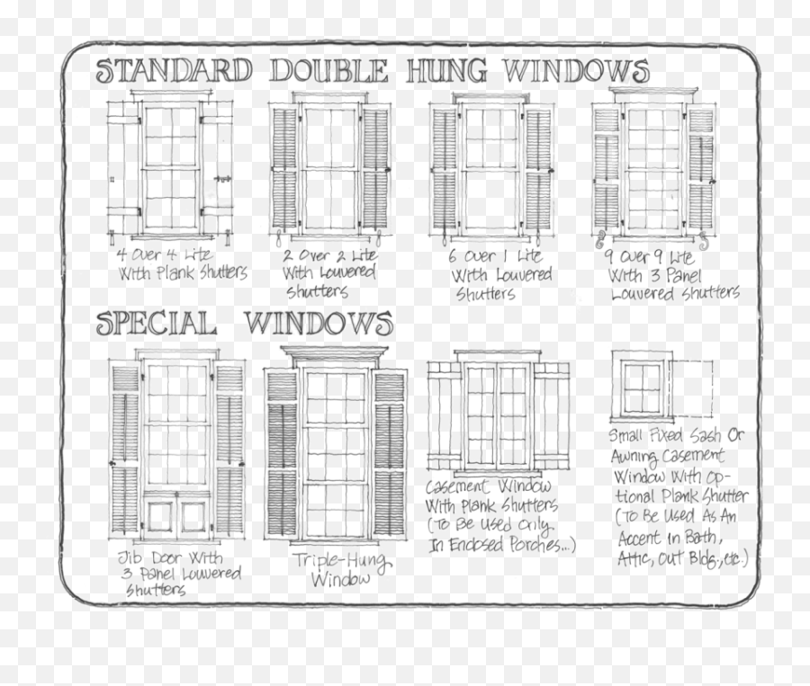 Residential Architecture Plan - Historic 9 Over 6 Window Emoji,Salon Emotion Window
