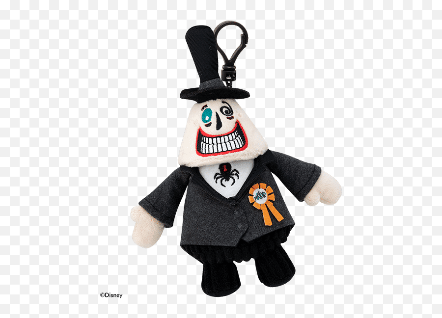 The Nightmare Before Christmas Scentsy Collection Shop 91 - Mayor Scentsy Buddy Clip Emoji,Black Hat Villainous Emotion
