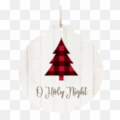 Buffalo Plaid Tree Ornament - Christmas Day Emoji,Adding Christmas Tree Emoticon Facebook